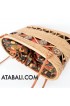 Ata rattan women handwoven bag ethnic design